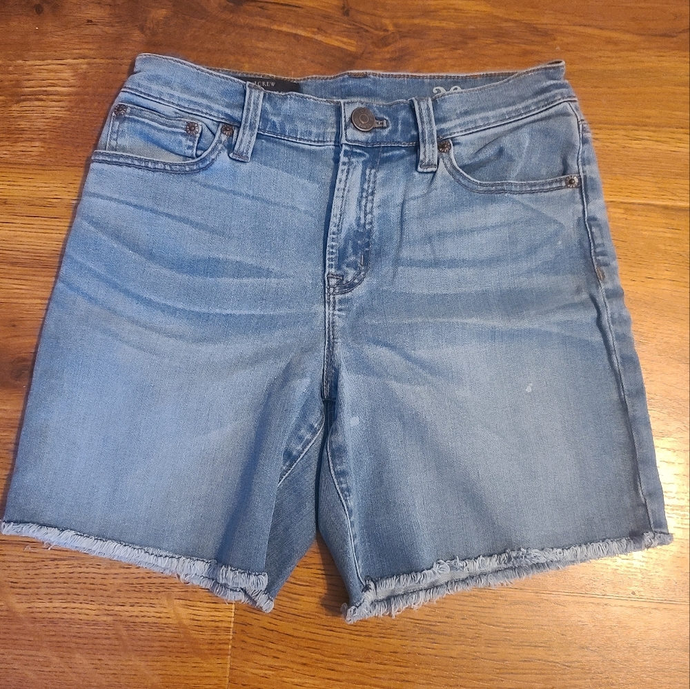 J crew lookout high rise shorts